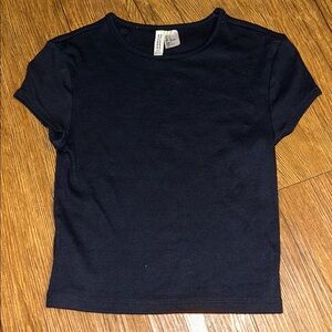 H&M Dark Short Sleeve Top